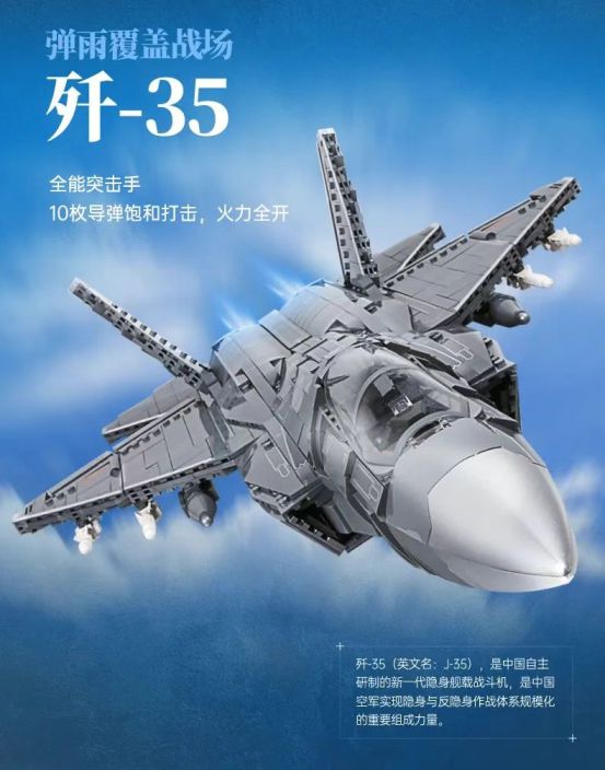 ！奇妙积木大国重器重磅上新九游会j9登陆空中编队集结(图3)